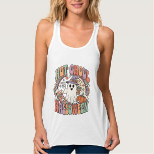 Camiseta Con Tirantes Tablón de skate de sombrero de bruja fantasma de H