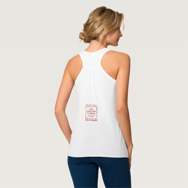 Camiseta Con Tirantes Tanktop - QR - ORIGIN Collection (Reverso completo)