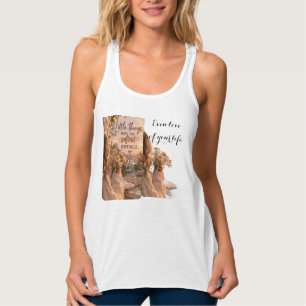 Camiseta Con Tirantes Tanque blanco de cultivo
