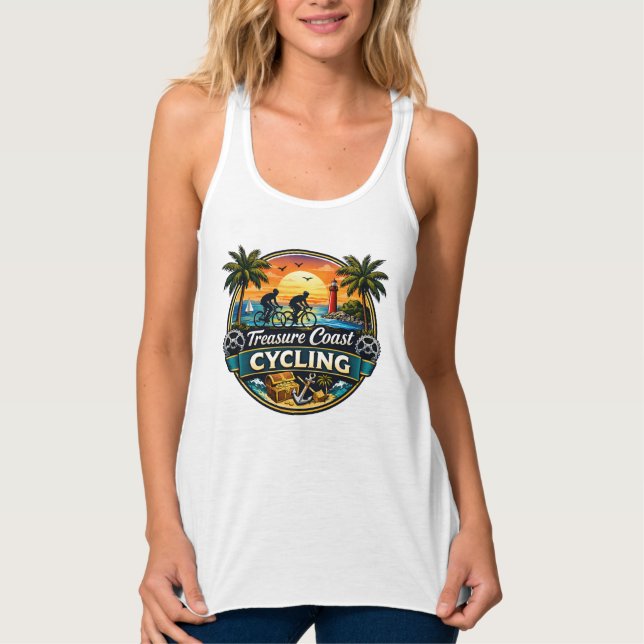 Camiseta Con Tirantes Tanque de espalda descubierta (Anverso)