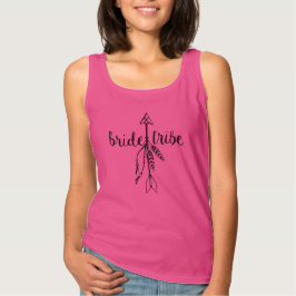 Camiseta Con Tirantes Tanque de la tribu de novias
