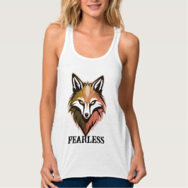 Camiseta Con Tirantes Tanque de retorno de las mujeres lobo intrépidas -