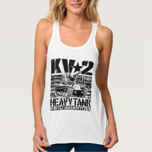 Camiseta Con Tirantes Tanque pesado de la Unión Soviética KV-2