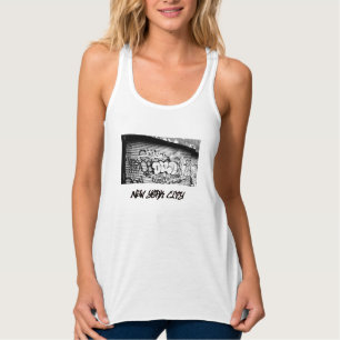 Camiseta Con Tirantes Tanque sin mangas para dama 'NYC Graffiti'