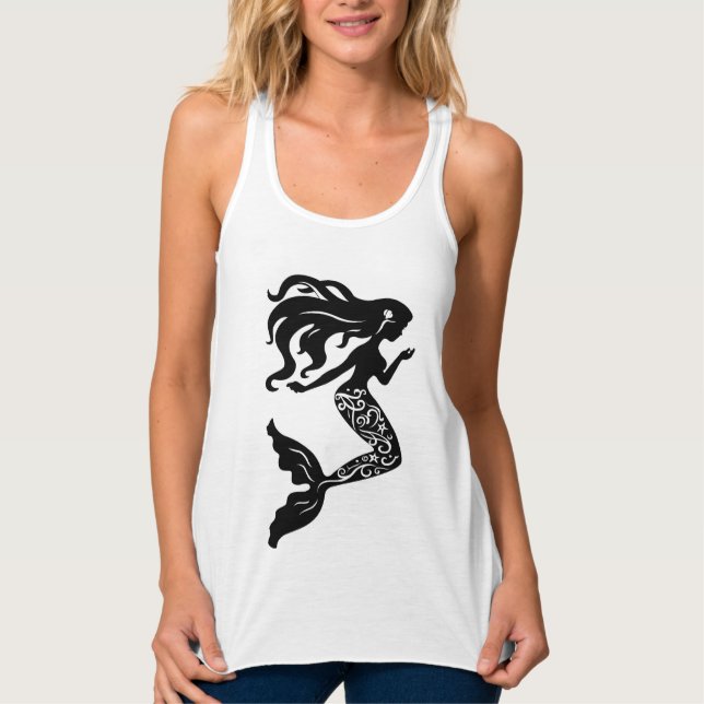 Camiseta Con Tirantes Tanque-Sirena para mujer de Flowy (Anverso)