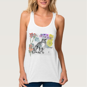 CAMISETA CON TIRANTES TAPÓN DE TIGRE JAPONÉS SUPERIOR