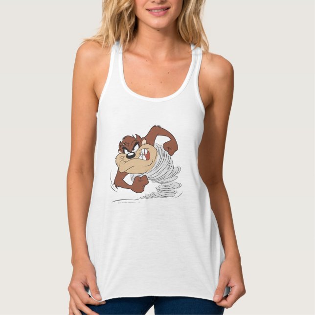 Camiseta Con Tirantes TAZ™ girando rápido (Anverso)