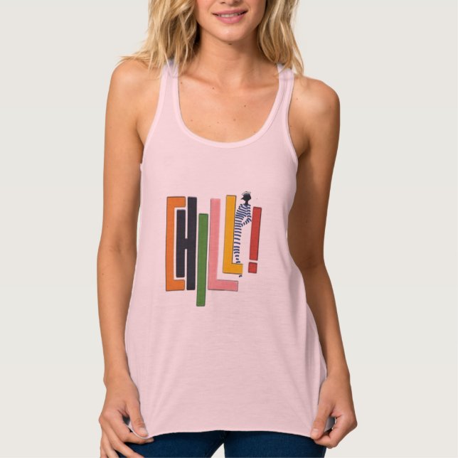 Camiseta Con Tirantes té de relajación (Anverso)