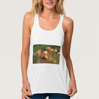 Camiseta Con Tirantes té femenino, té femenino, adolescente, flamingo