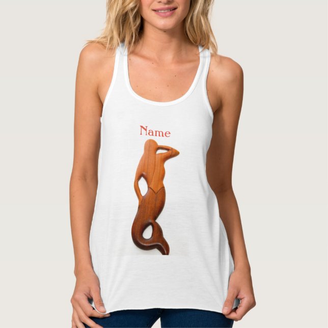 Camiseta Con Tirantes techo del tanque de sirena de observación por mar (Anverso)