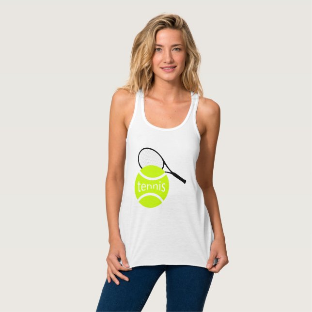 Camiseta Con Tirantes Tenis (Anverso completo)