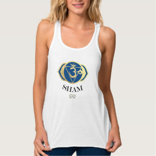 Camiseta Con Tirantes Tercer Mantra SHAM, Ajna Chakra Mantra