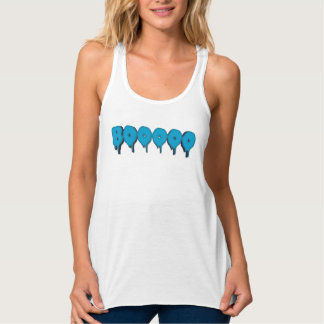 Camiseta Con Tirantes texto fantasma gracioso