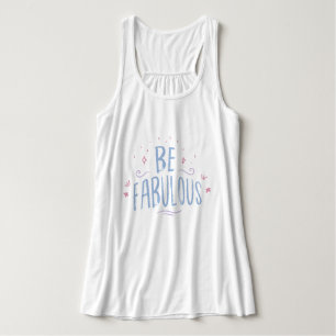Camiseta Con Tirantes Texto mínimo l lindos e inteligentes dichos l blan