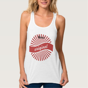Camiseta Con Tirantes Thunder_Cove, logotipo de Rótulo original