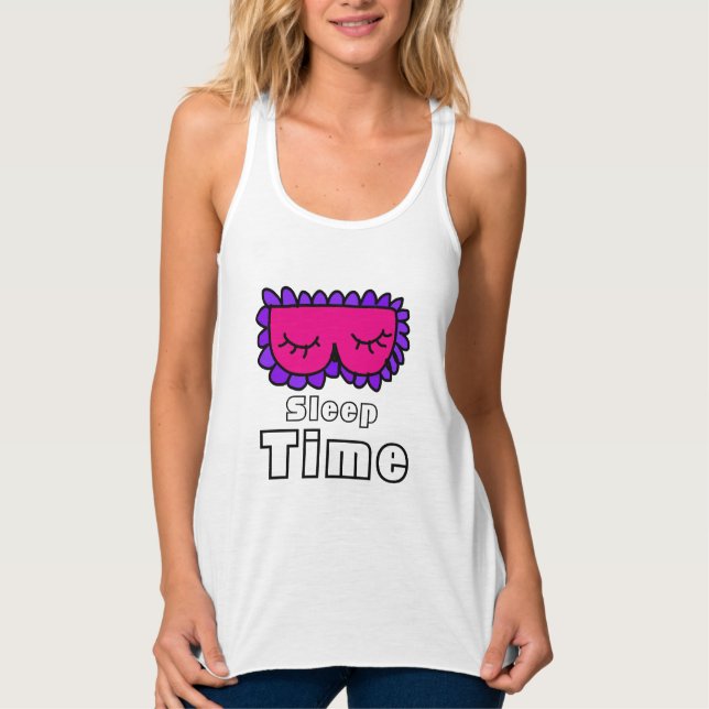 Camiseta Con Tirantes Tiempo de espera (Anverso)