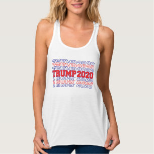 Camiseta Con Tirantes Tipografía electoral pro Trump 2020