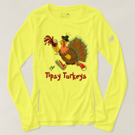 Camiseta Con Tirantes Tipsy Turkey (vino) - Post-Run
