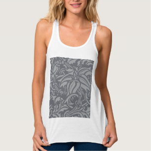 Camiseta Con Tirantes Tistle escocés Knot William Morris Style