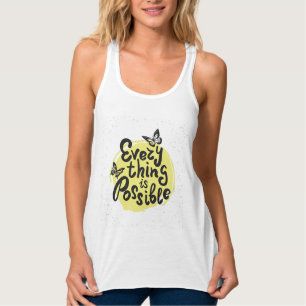 Camiseta Con Tirantes Todo es posible