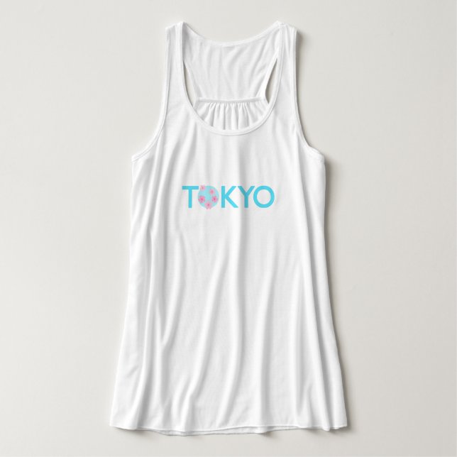 Camiseta Con Tirantes Tokio (Diseño del anverso)