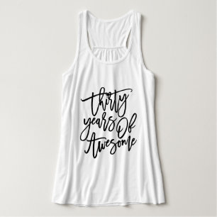 Camiseta Con Tirantes Treinta años de escritura el   negra impresionant