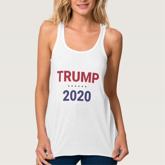 Camiseta Con Tirantes Trump 2020 (Elecciones en Estados Unidos) (Anverso)