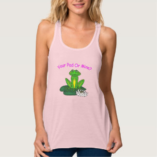 Camiseta Con Tirantes ¿Tu casa o la mía? Damas