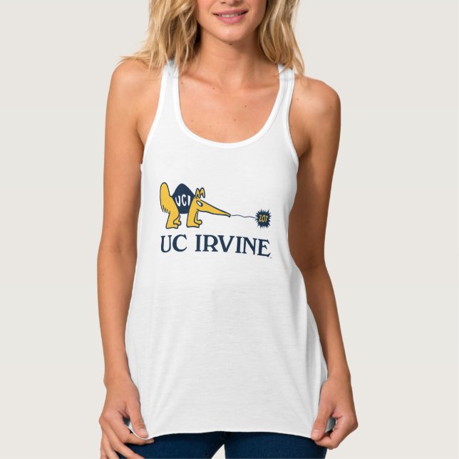 Camiseta Con Tirantes UC Irvine | UCI Anteaters Zot! (Anverso)