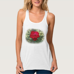 Camiseta Con Tirantes Un rosa solitario