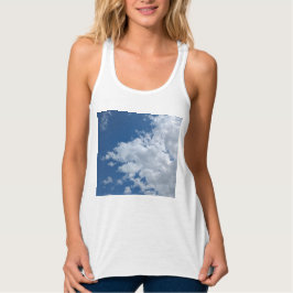Camiseta Con Tirantes Un triángulo de nubes