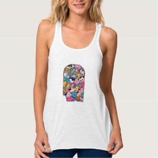 Camiseta Con Tirantes Una escena famosa recreada pero con animales