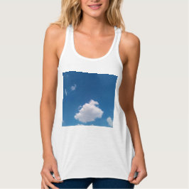 Camiseta Con Tirantes Una nube simple