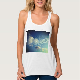 Camiseta Con Tirantes Una rociada de nubes