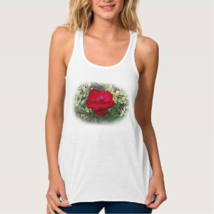 Camiseta Con Tirantes Una rosa solitaria
