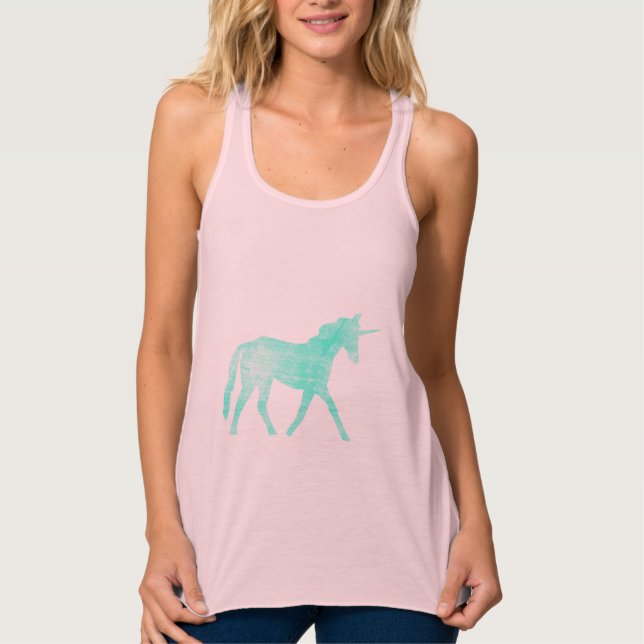 Camiseta Con Tirantes Unicornio (Anverso)
