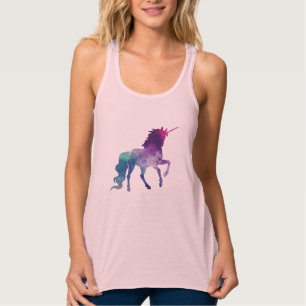 Camiseta Con Tirantes Unicornio Prancing brillante mágico