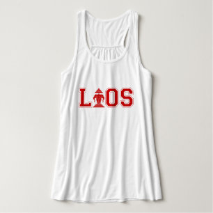 CAMISETA CON TIRANTES UNIVERSIDAD DE LAOS