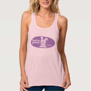 Camiseta Con Tirantes Usted es bonito feo