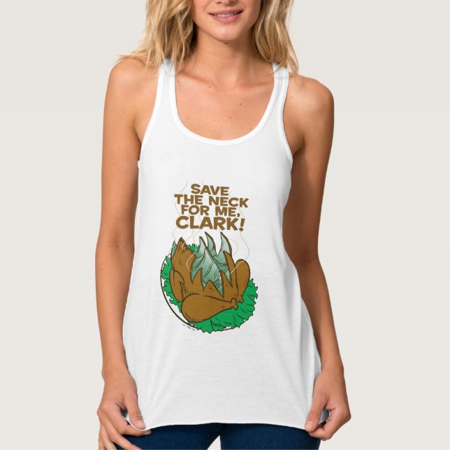 Camiseta Con Tirantes Vacaciones de navidades | ¡Salven el Cuello para m (Anverso)