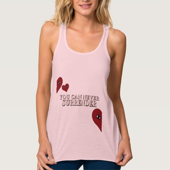Camiseta Con Tirantes Van Gogh Abstract Red Heart Face (Anverso)