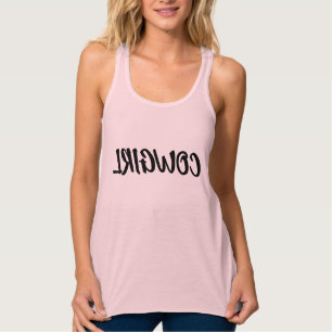 Camiseta Con Tirantes Vaquera inversa