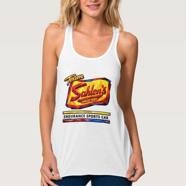Camiseta Con Tirantes Ve Ve Geométrico  (Anverso)