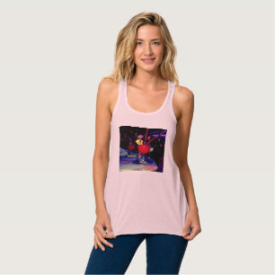 Camiseta Con Tirantes Vegas Tropical Cocktail Funky