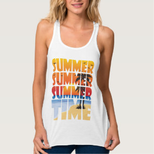 Camiseta Con Tirantes ¡Verano verano, hora!