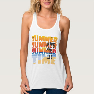 Camiseta Con Tirantes ¡Verano verano, hora!