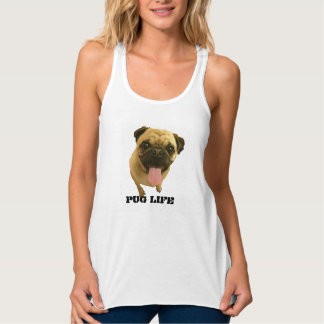 Camiseta Con Tirantes Vida de Pug
