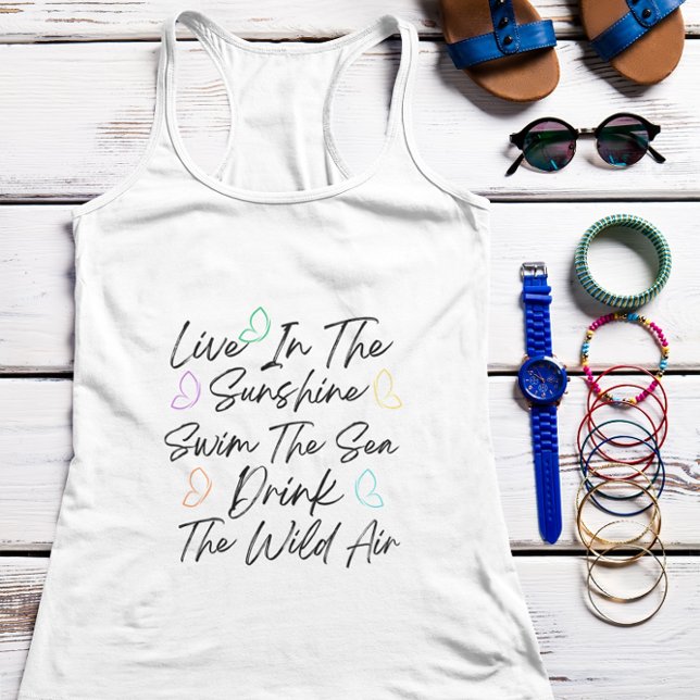 Camiseta Con Tirantes Viva en el Sunshine Swim the Sea (Subido por el creador)