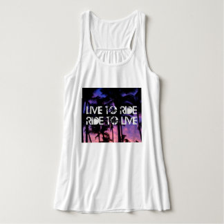 Camiseta Con Tirantes Viva para montar, montar al tanque vivo