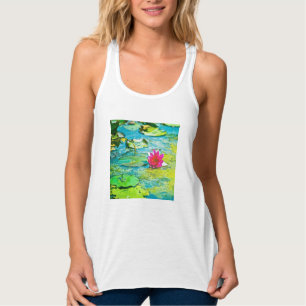 Camiseta Con Tirantes Water Lily Lilypad